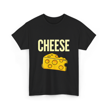 Cheese Cheese Fan T-Shirt - Black