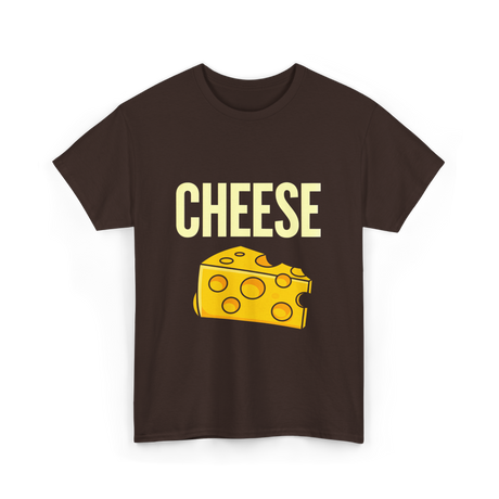 Cheese Cheese Fan T-Shirt - Dark Chocolate