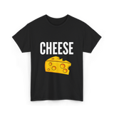 Cheese Lover T-Shirt - Black