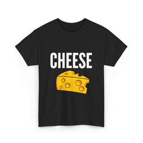 Cheese Lover T-Shirt - Black