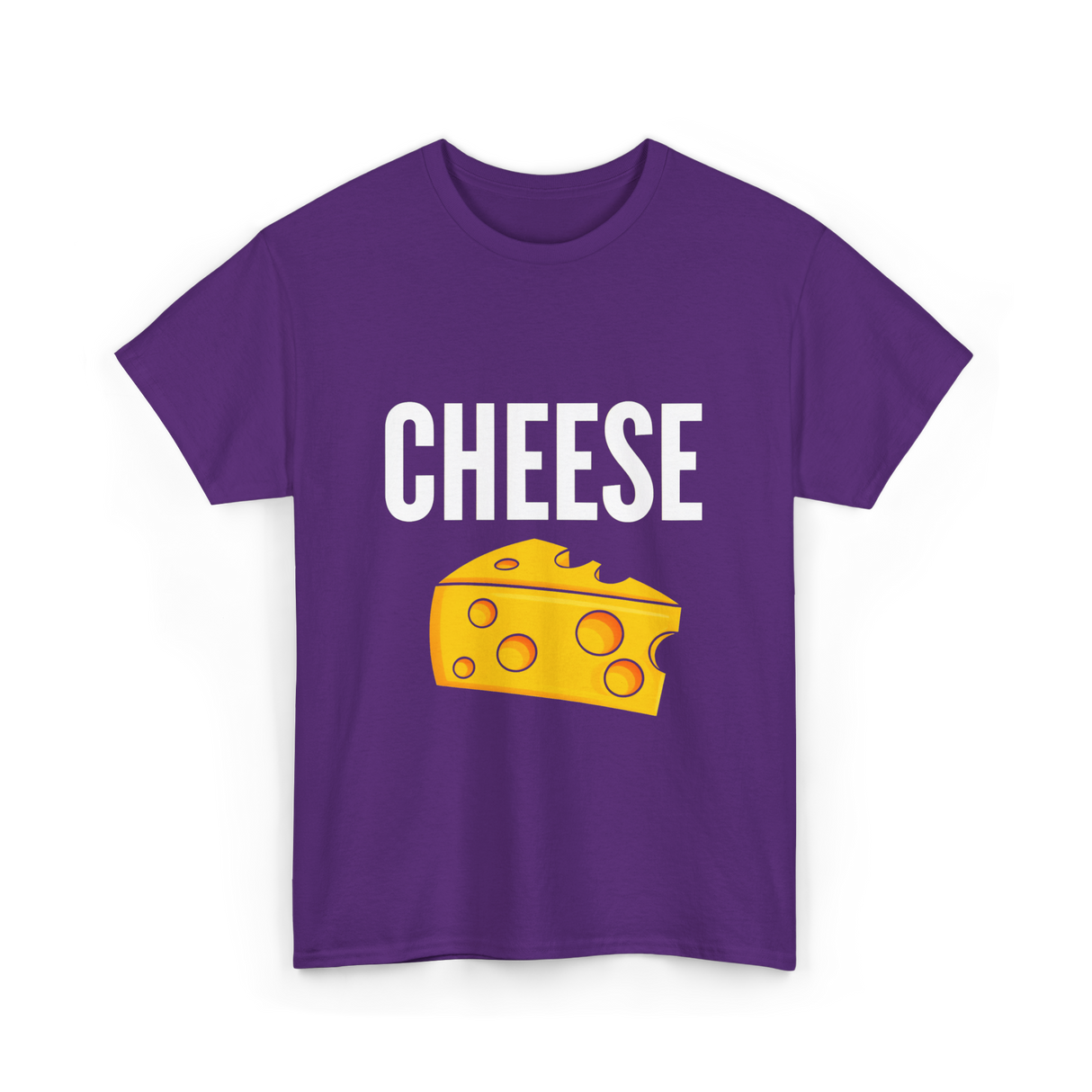 Cheese Lover T-Shirt - Purple