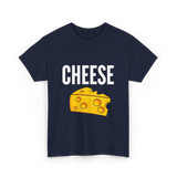 Cheese Lover T-Shirt - Navy