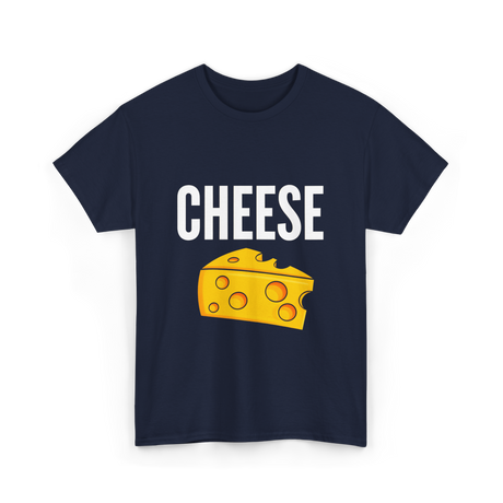 Cheese Lover T-Shirt - Navy