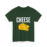 Cheese Lover T-Shirt - Forest Green