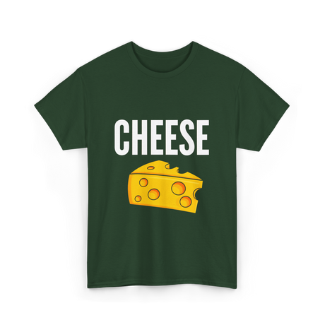 Cheese Lover T-Shirt - Forest Green