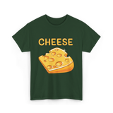 Cheese Cheese Lovers T-Shirt - Forest Green