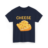 Cheese Cheese Lovers T-Shirt - Navy