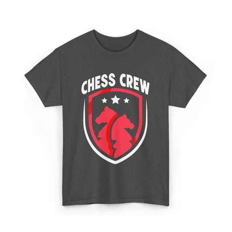 Chess Crew Chess Player Hobby T-Shirt - Dark Heather