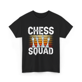 Chess Squad Chess Player T-Shirt - Black