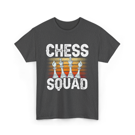 Chess Squad Chess Player T-Shirt - Dark Heather