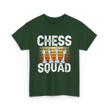 Chess Squad Chess Player T-Shirt - Forest Green