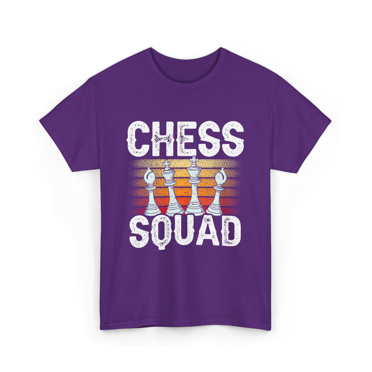 Chess Squad Chess Player T-Shirt - Purple