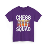 Chess Squad Chess Player T-Shirt - Purple