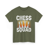 Chess Squad Chess Player T-Shirt - Military Green