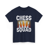 Chess Squad Chess Player T-Shirt - Navy