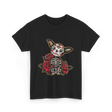 Chihuahua Skeleton Dia De Los Muertos T-Shirt - Black