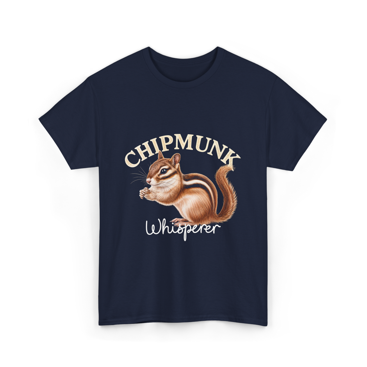 Chipmunk Whisperer Chipmunks T-Shirt - Navy