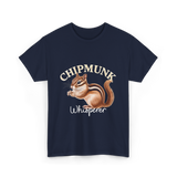 Chipmunk Whisperer Chipmunks T-Shirt - Navy