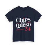 Chips and Queso 24 Campaign T-Shirt - Navy