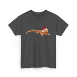 Christmas Bearded Dragon Reptile Celebration T-Shirt - Dark Heather