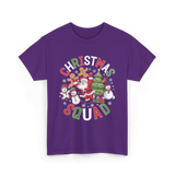 Christmas Squad Holiday Season T-Shirt - Purple