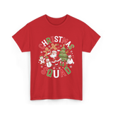 Christmas Squad Holiday Season T-Shirt - Red