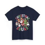 Christmas Squad Holiday Season T-Shirt - Navy