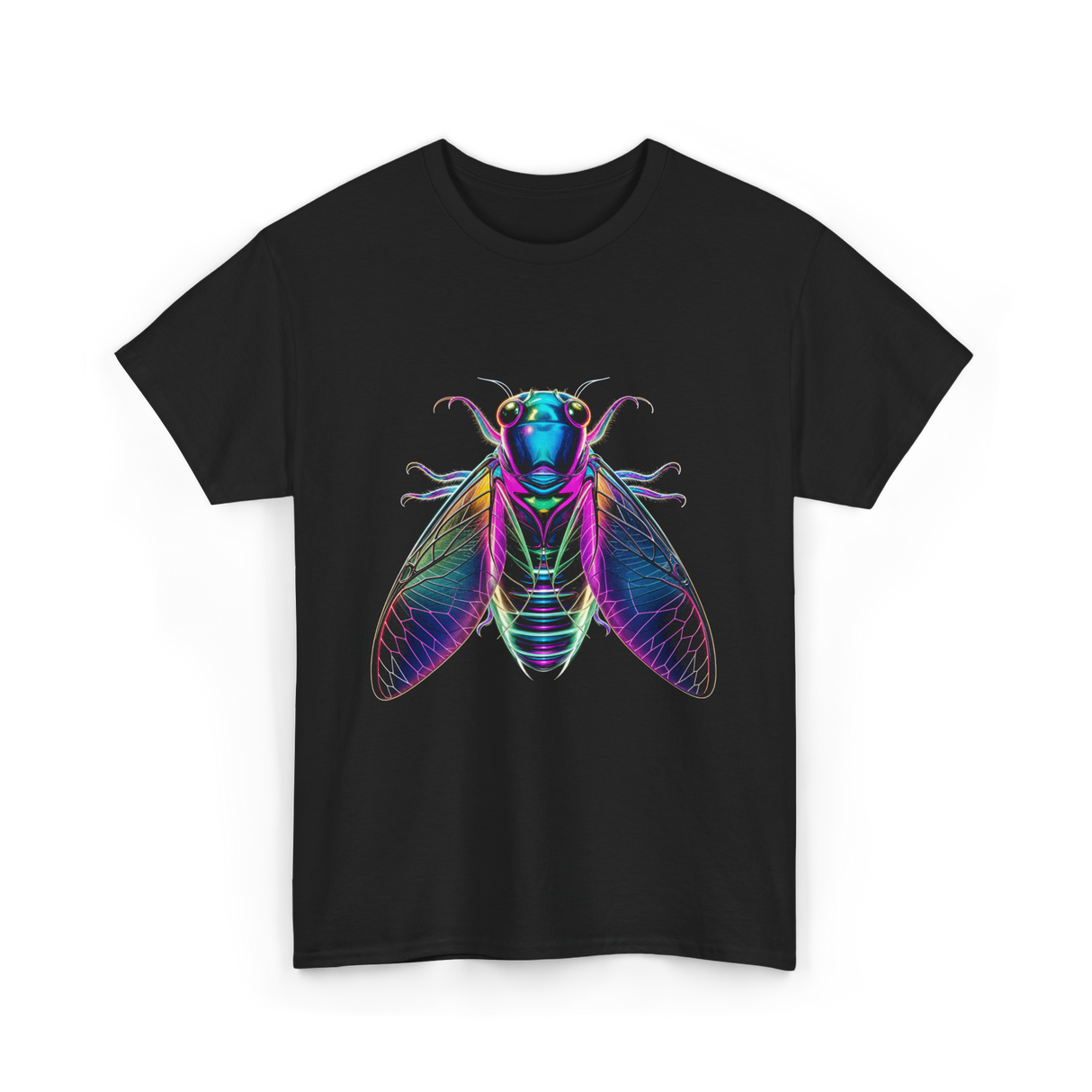 Cicada Insect Entomology Cicada T-Shirt - Black