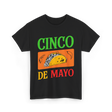 Cinco De Mayo Taco Fiesta T-Shirt - Black