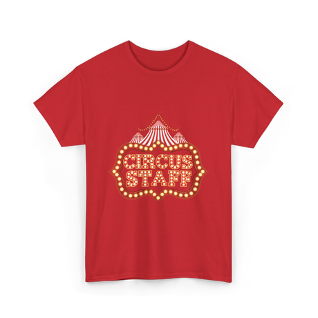 Circus Staff Circus Performer T-Shirt - Red