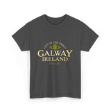 City of the Tribes Galway Ireland T-Shirt - Dark Heather