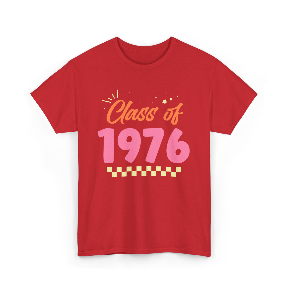 Class of 1976 Reunion Celebration T-Shirt - Red