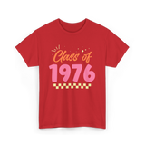 Class of 1976 Reunion Celebration T-Shirt - Red