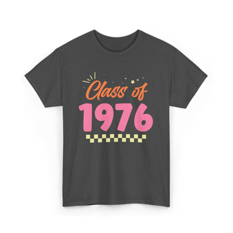 Class of 1976 Reunion Celebration T-Shirt - Dark Heather