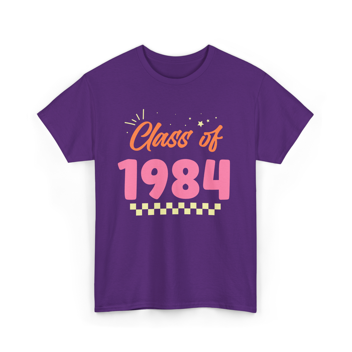 Class of 1984 Reunion Meetup T-Shirt - Purple