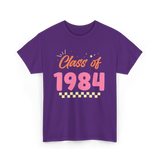 Class of 1984 Reunion Meetup T-Shirt - Purple