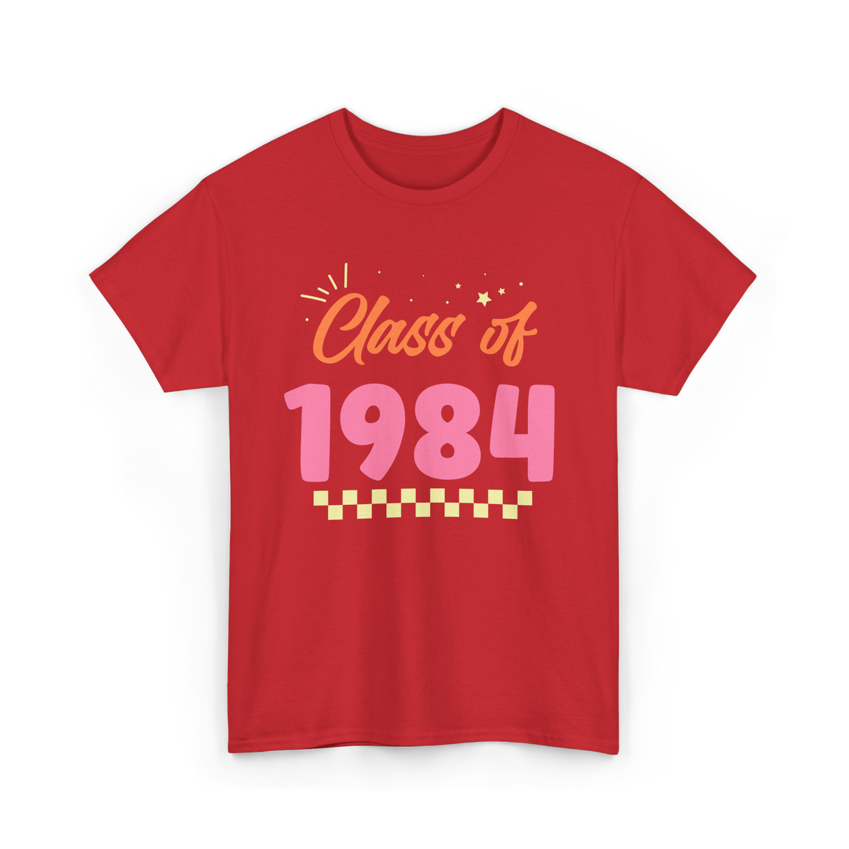 Class of 1984 Reunion Meetup T-Shirt - Red