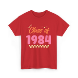 Class of 1984 Reunion Meetup T-Shirt - Red