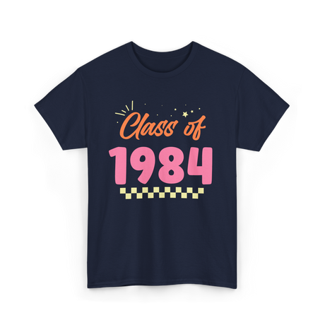 Class of 1984 Reunion Meetup T-Shirt - Navy