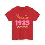 Class of 1985 Reunion Graduation T-Shirt - Red