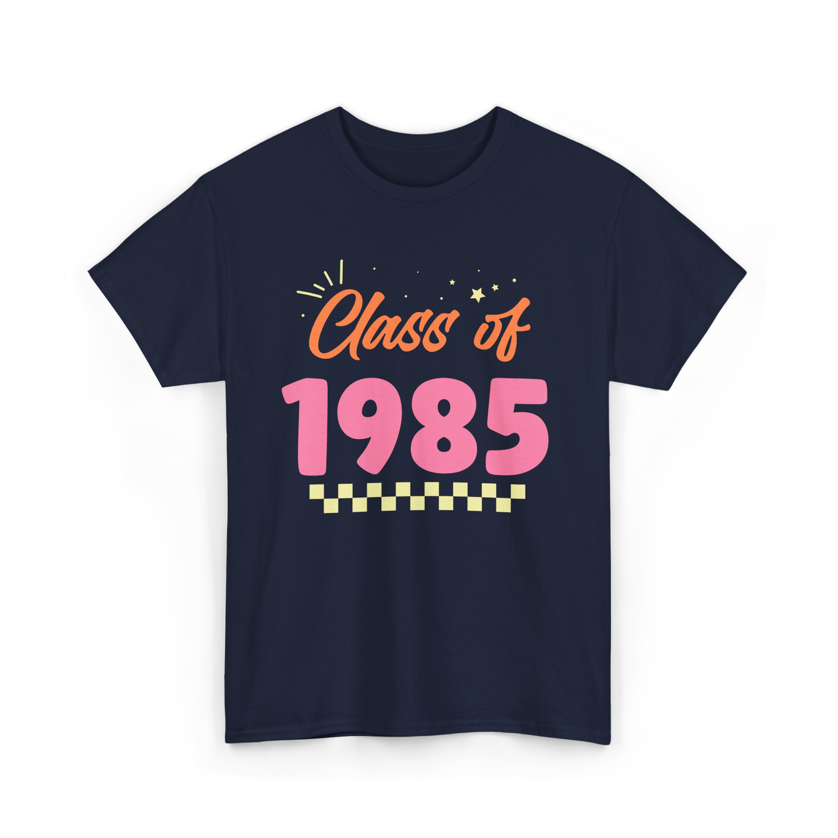 Class of 1985 Reunion Graduation T-Shirt - Navy