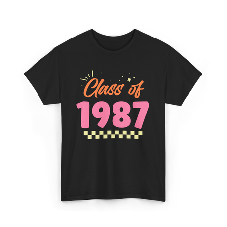 Class of 1987 Reunion Meet-Up T-Shirt - Black