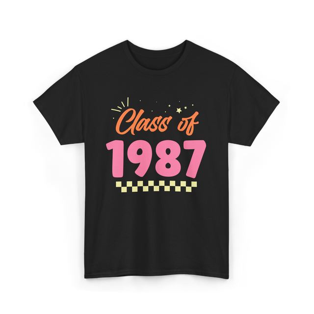 Class of 1987 Reunion Meet-Up T-Shirt - Black