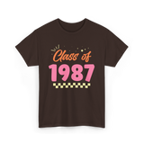 Class of 1987 Reunion Meet-Up T-Shirt - Dark Chocolate