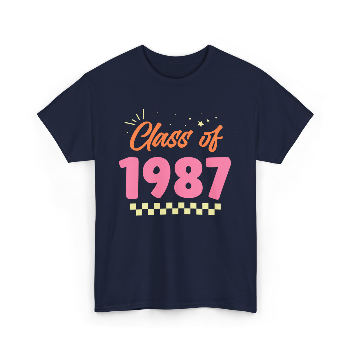 Class of 1987 Reunion Meet-Up T-Shirt - Navy