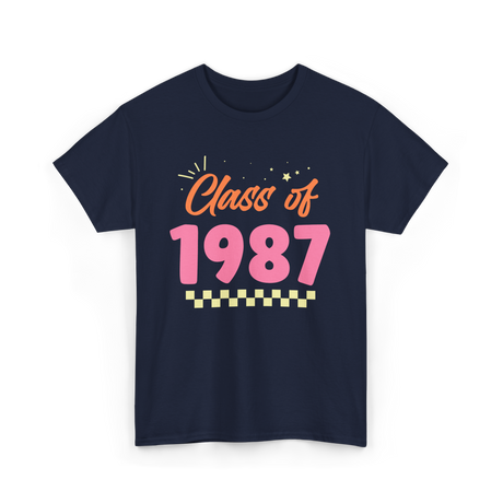 Class of 1987 Reunion Meet-Up T-Shirt - Navy