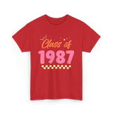 Class of 1987 Reunion Meet-Up T-Shirt - Red