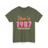 Class of 1987 Reunion Meet-Up T-Shirt - Military Green