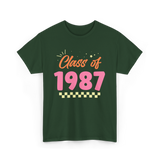 Class of 1987 Reunion Meet-Up T-Shirt - Forest Green