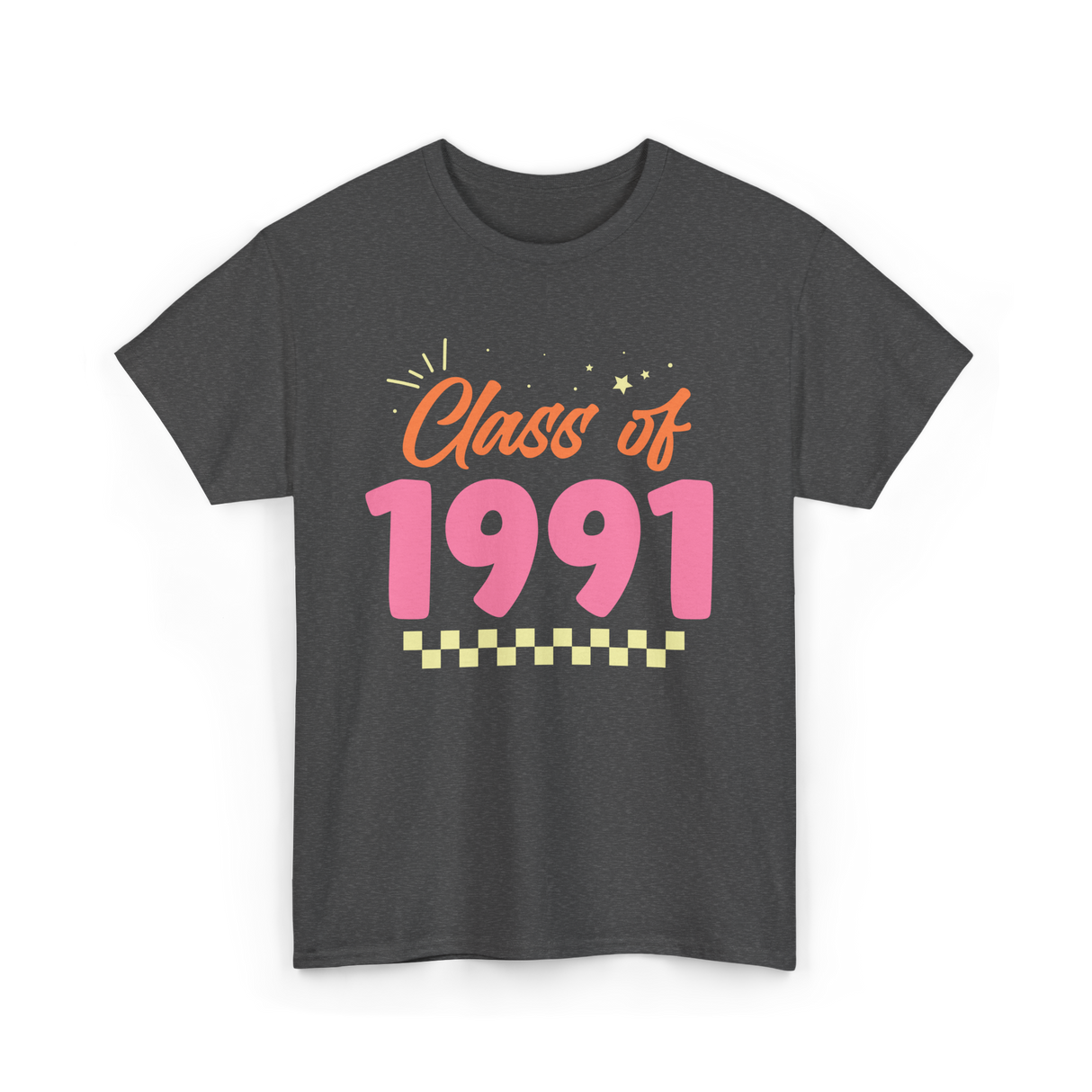 Class of 1991 Reunion Graduation T-Shirt - Dark Heather